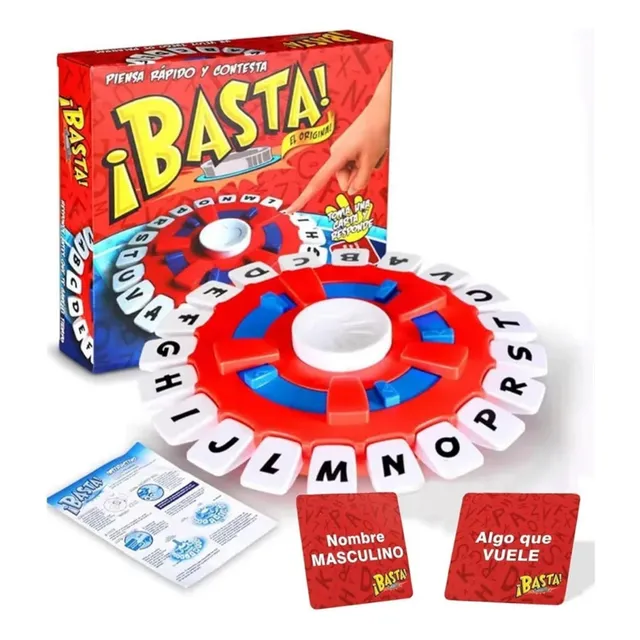 Juego Basta Primera Generación + Cartas Preguntas Familia