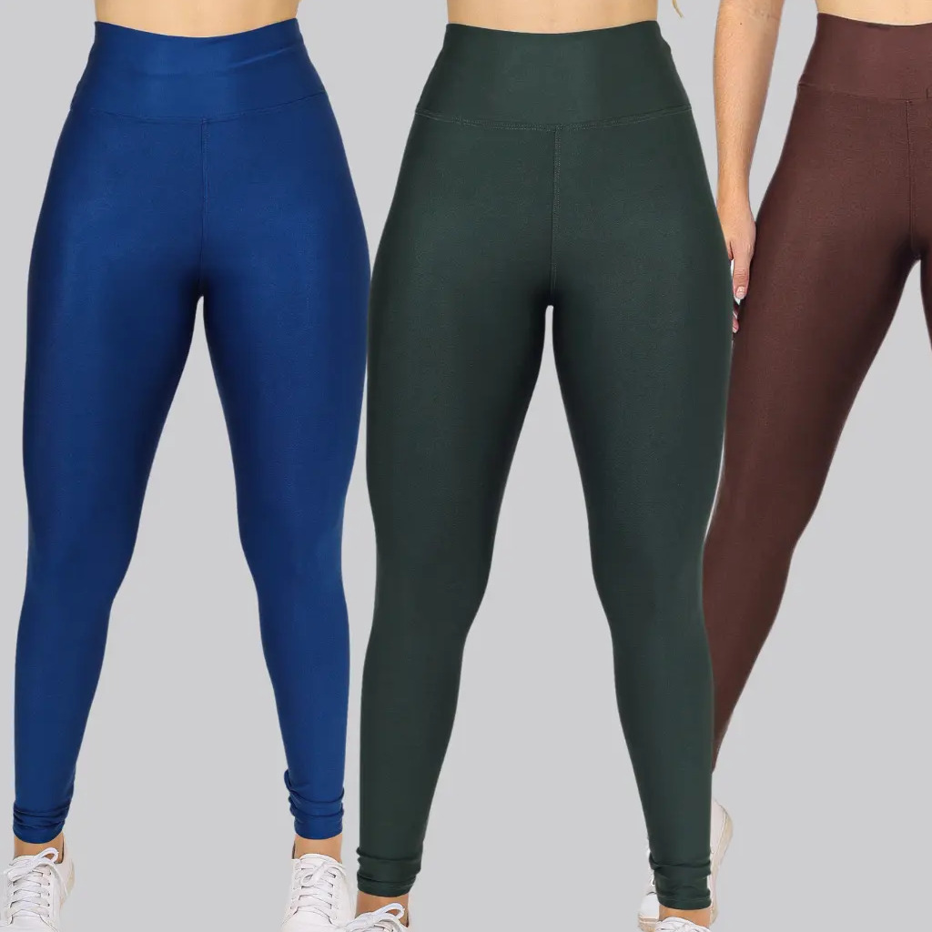 Legging fitness com design leve e confortavel