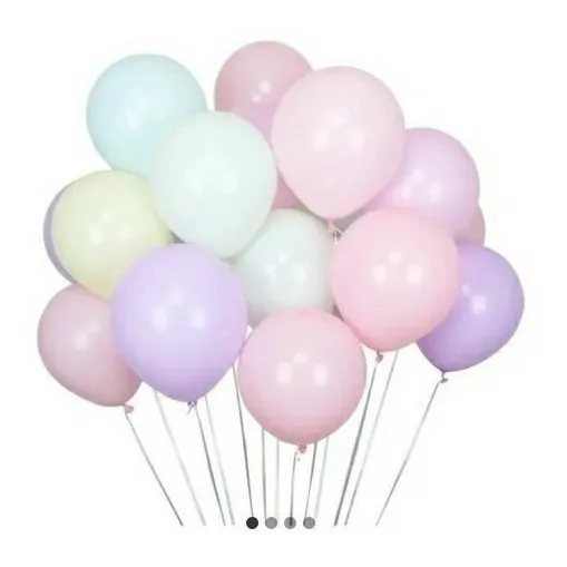 Globo Colores Pasteles; Bomba R12 Paquete X 12 Unidades.