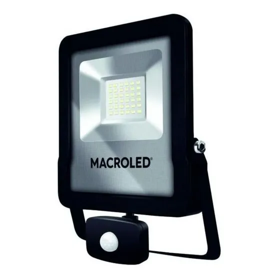 Proyector Reflector Sensor Movimiento 30w Luz Led Macroled