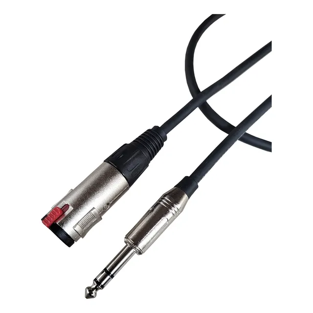 Cabo Extensor P10 Macho X P10 Fêmea Com Trava Stéreo 5 M