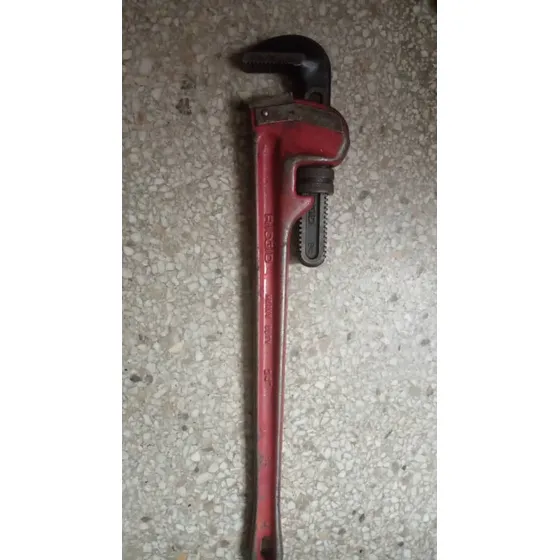Llave Para Tubo Ridgid De 18 Pulgadas