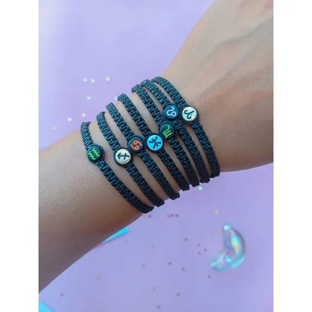 Pulsera Signos Del Zodiaco - Cotillón