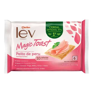 Torrada Lev Magic Toast Peito De Peru Marilan 110g Torrada Lev Magic Toast Peito De Peru Marilan 110g