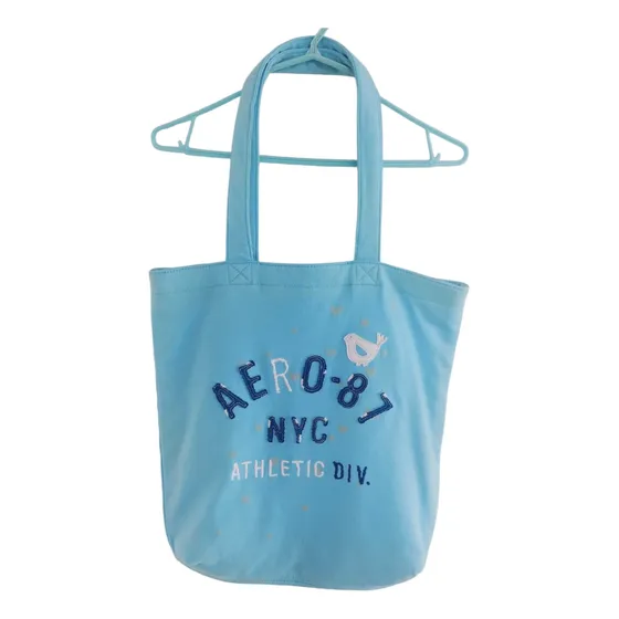Bolso Cartera Aeropostale Shopper Tela Casual Damas