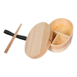 Fiambrera De Madera Estilo Japonés Bento Box , Contenedor Fiambrera De Madera Estilo Japonés Bento Box , Contenedor