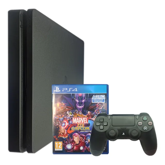 Sony Playstation 4 Slim 1t + Marvel Vs Capcom Infinite