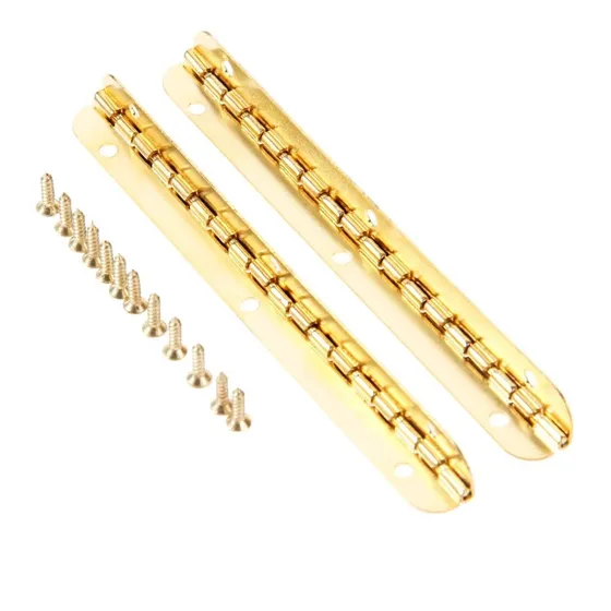 Bisagra 2 Uds Lote Metal Dorado 100m * 9mm Mini Dorada Larga