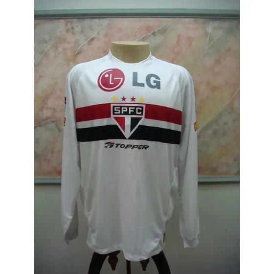 Camisa Futebol São Paulo Sp Topper ( 2005) Usada Jogo 2650
