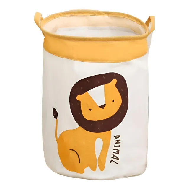 Cesto De Ropa Organizador Con Diseño De Animales