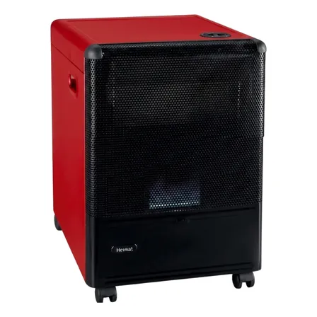 Estufa A Gas Llama Azul Hgla5kg Heimat 5kg 2,8kw Rojo