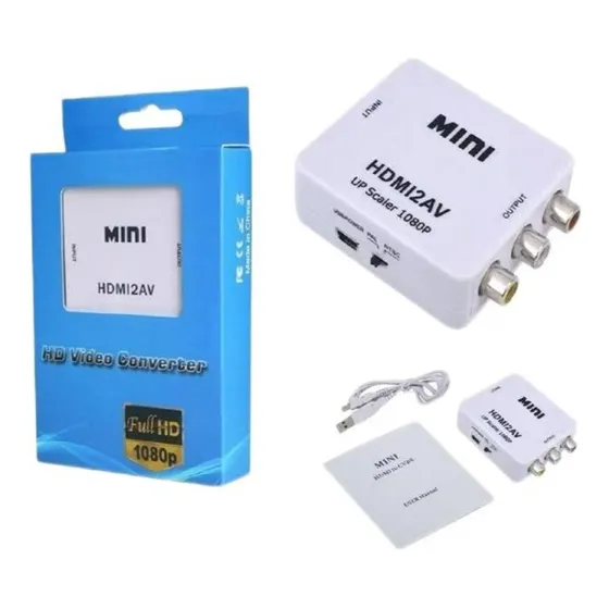 Mini Convertidor De Hdmi A Rca