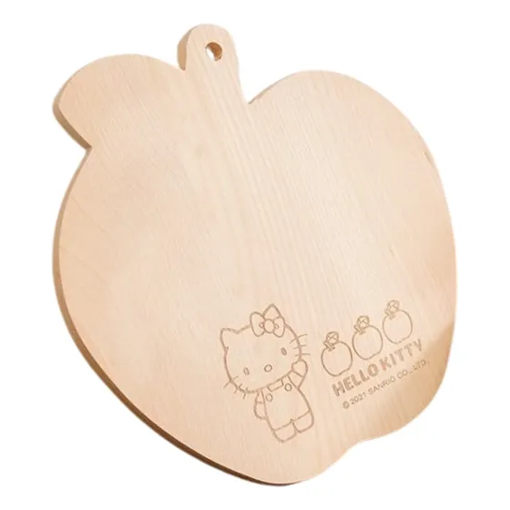 Tabla Decorativa/picar Hello Kitty Manzana Sanrio Original 