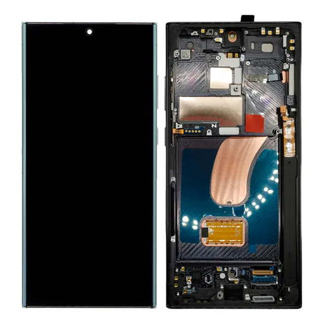 Pantalla Completa Samsung S23 Ultra Original Con Marco