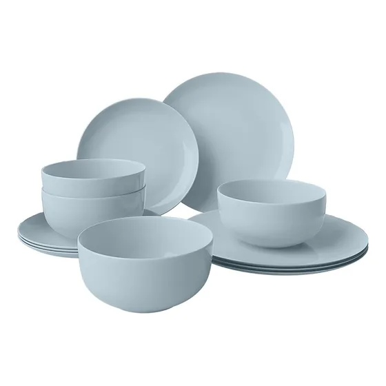 Yoshy Bewer Bone China De 12 Piezas Con Servicio De Diseño A