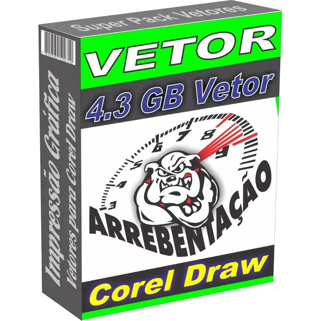 Vetores Veículos Cartoons Times Logos Arte Corel Draw 4.3 Gb