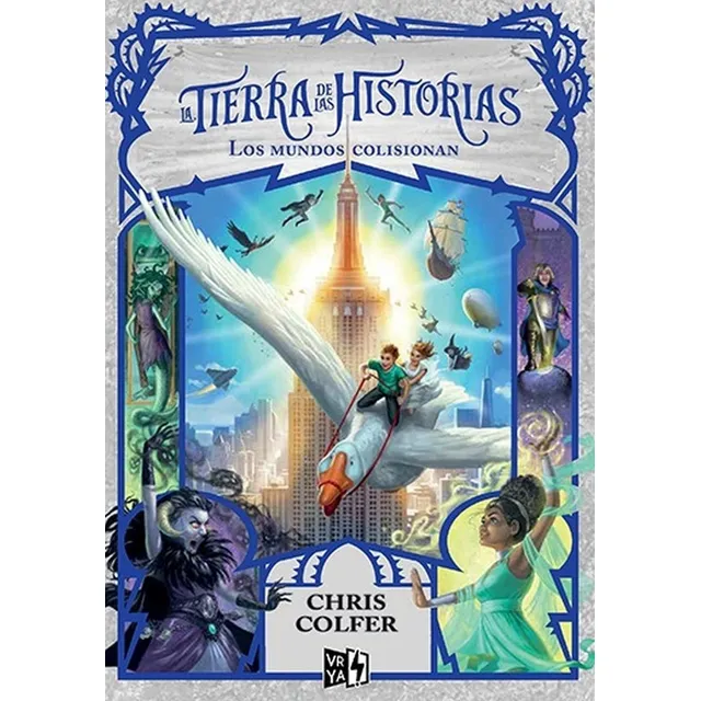 TIERRA DE LAS HISTORIAS 6 LOS MUNDOS COLISIONAN, de Colfer, Chris. Editorial VR Editoras, tapa blanda en español, 2020