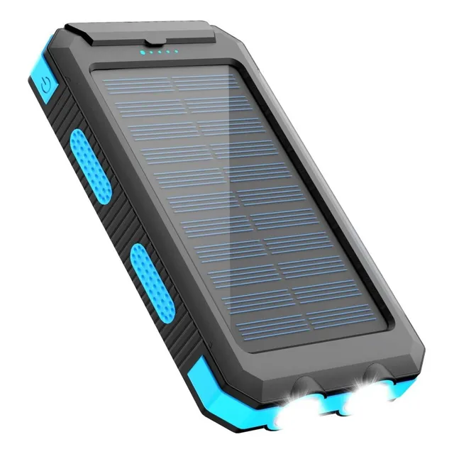 Power Bank Solar Bateria Recargable 38800mah, 3 Usb 15w