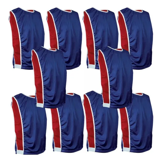 Kit 20 Coletes Esportivos Dupla Face Treino Futebol Vôlei