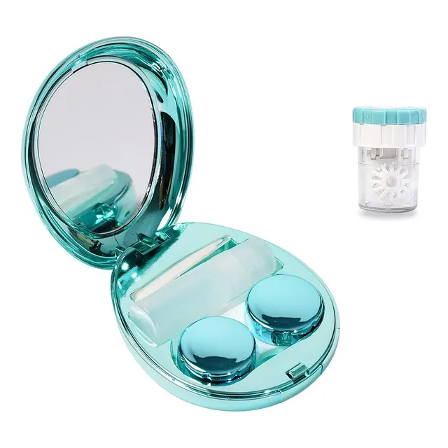 1 Funda Para Lentes De Contacto, Caja De Almacenamiento Impe