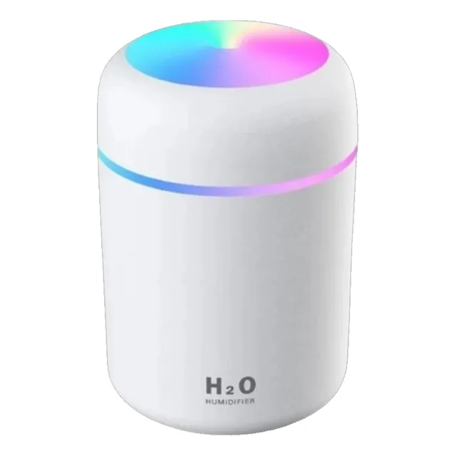 Humidificador Ultrasónico Difusor Aromatizador 300ml Usb