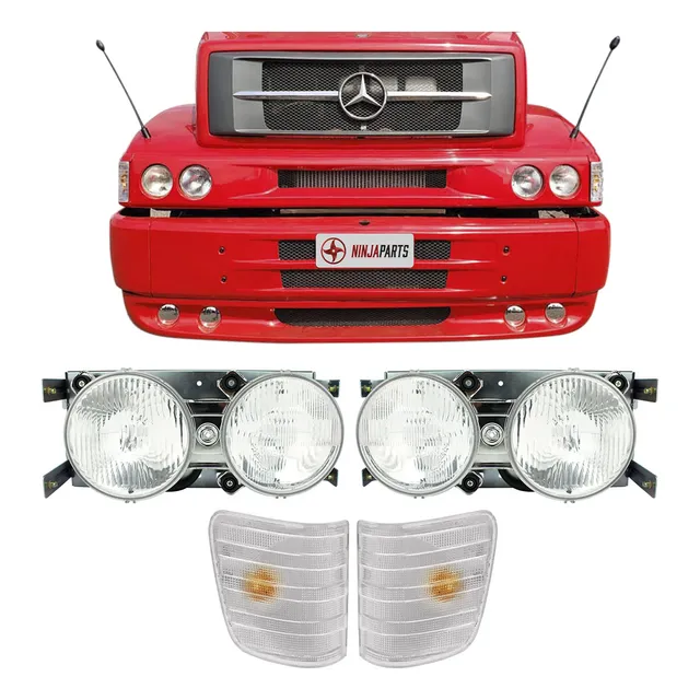 Par Farol Nino Mb 1620 1418 1938 2638 Duplo + Pisca Cristal