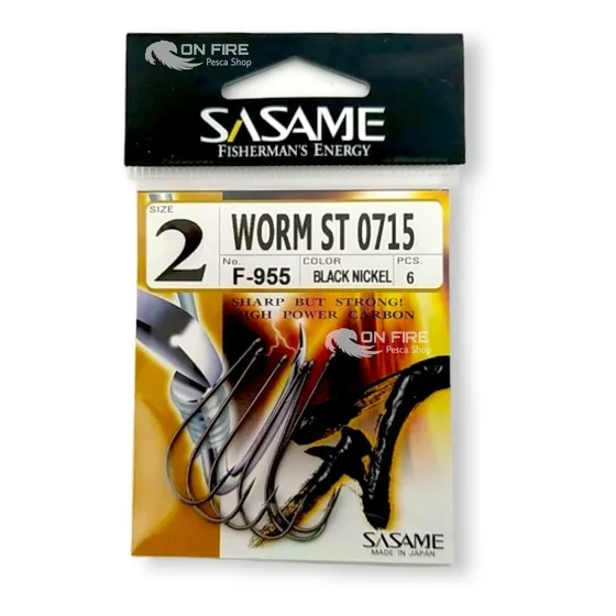 Anzuelo Sasame Worm St 0715