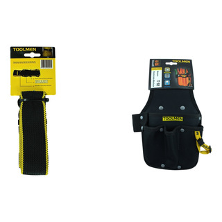 Kit Porta Herramienta Mediano T92 + Cinto T95 50mm Toolmen Kit Porta Herramienta Mediano T92 + Cinto T95 50mm Toolmen