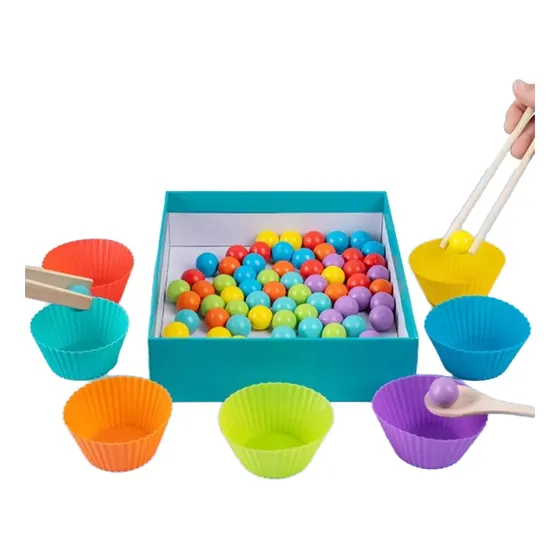 Cuenta Conteo Juguete Montessori Material Didáctico