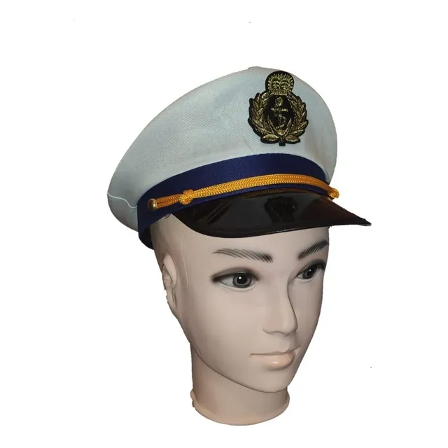 Gorra De Capitán Sombrero Marinero Disfraz Cotillón