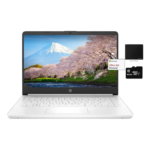 Ordenador Portátil Hp 14 De Doble Núcleo, 8 Gb De Ram, 128 G
