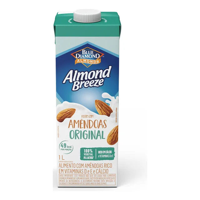 Bebida Vegetal de Amêndoas Original Almond Breeze 1L