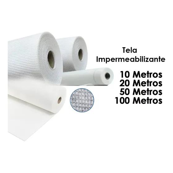 Tela Impermeabilizante Para Techos 50mts