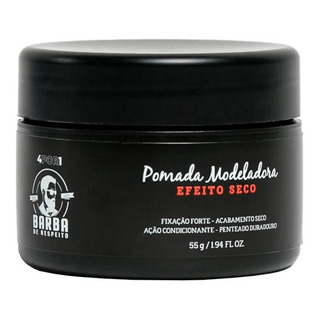Pomada Modeladora Efeito Seco 4 Por 1 - Barba De Respeito Pomada Modeladora Efeito Seco 4 Por 1 - Barba De Respeito