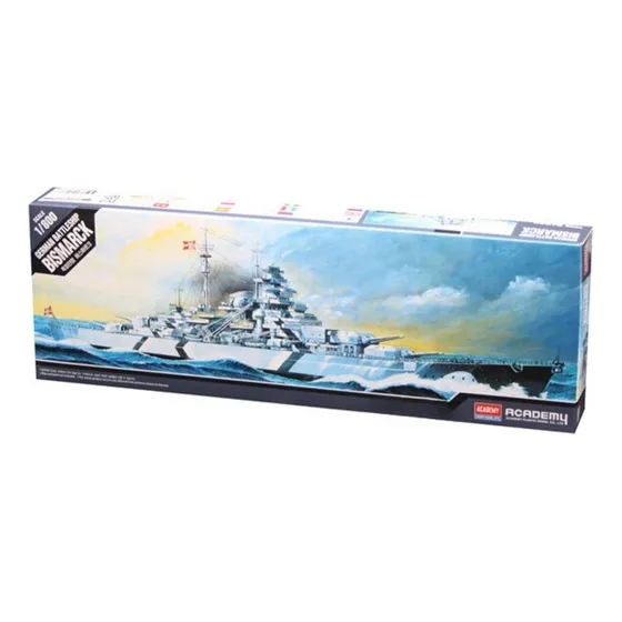 Academy Bismarck barco acorazado 14218 1/800
