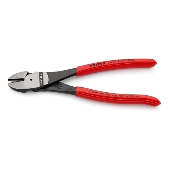 Alicate Corte Lateral 8`` Reforz. (7401200), Knipex