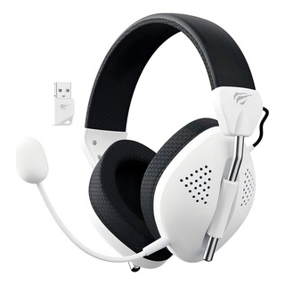 Headset Gamer Havit Gamenote Fuxi H4 Bt 2.4ghz Type-c Branco Headset Gamer Havit Gamenote Fuxi H4 Bt 2.4ghz Type-c Branco