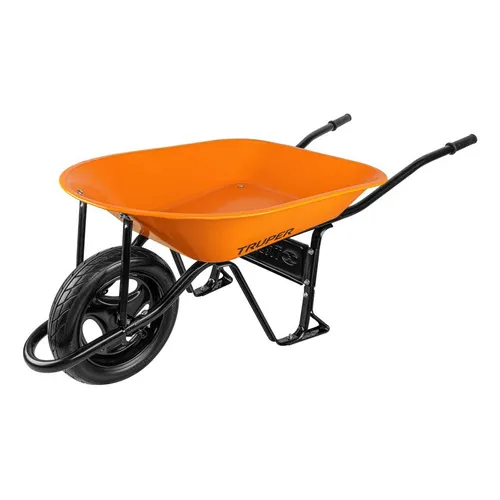 Carretilla Metalica Hasta 580 Kg Rueda Maciza Truper 10233