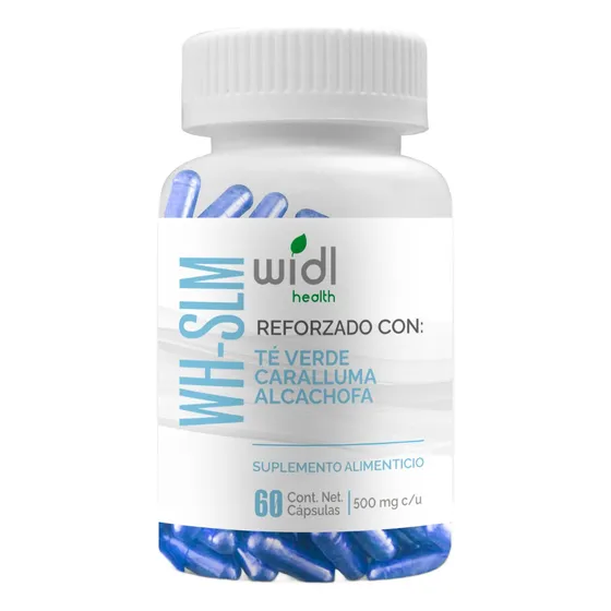 Cápsulas Para Bajar De Peso Widl Health 60 Cáp Termogénico