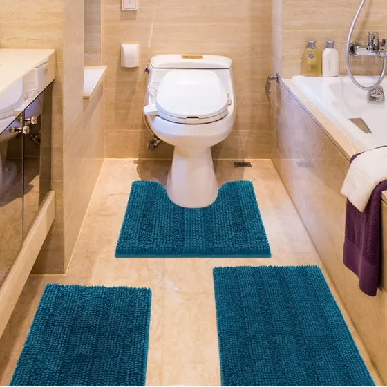 Alfombra Para Baño (juego De 3)