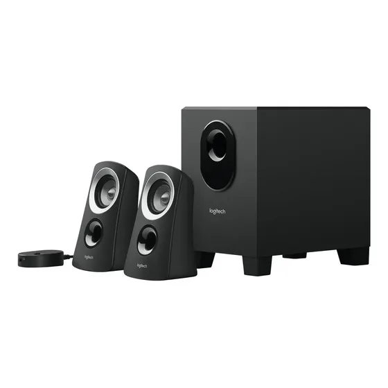 Cornetas Logitech 2.1 Sub Woofer Originales Usa221 (usado)