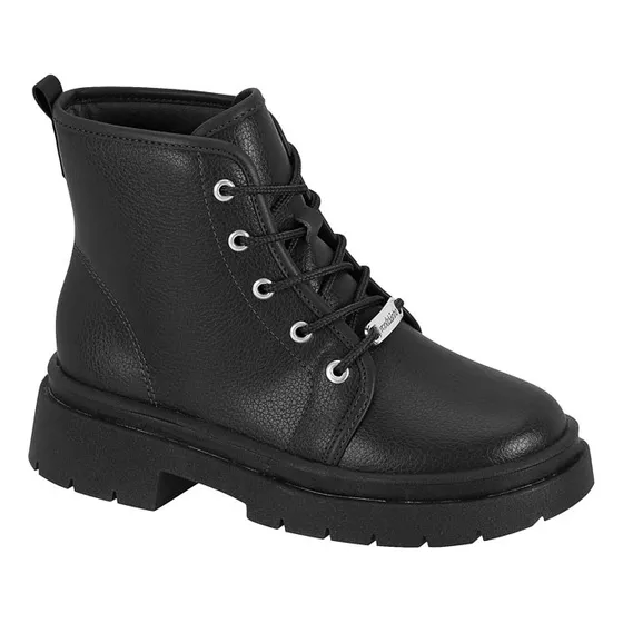 Bota Infantil Menina Coturno Salto Tratorado Molekinha
