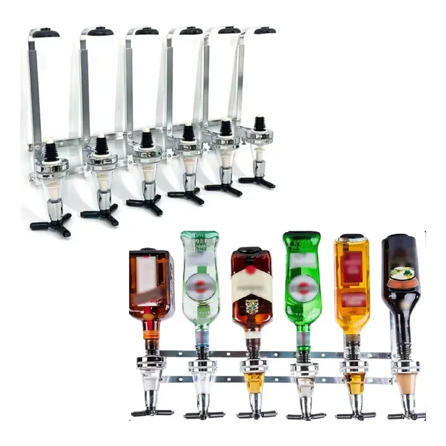 Dispensador De Licor 6 Botellas - Bebidas Alcohólicas 