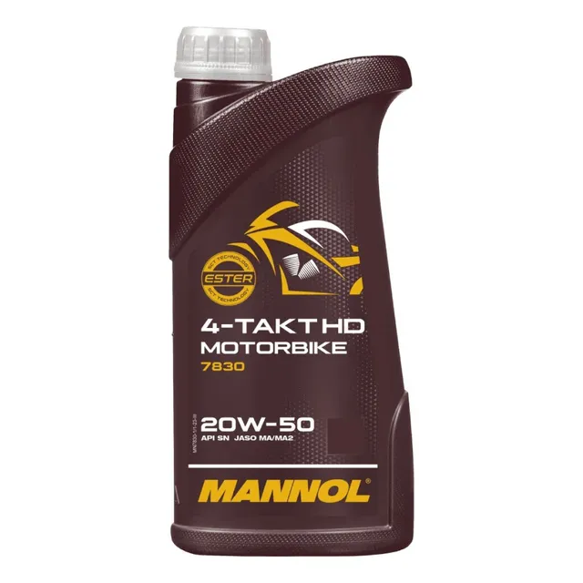 Aceite De Moto 4 Tiempos Mannol 20w50 Preminum Ester Tech