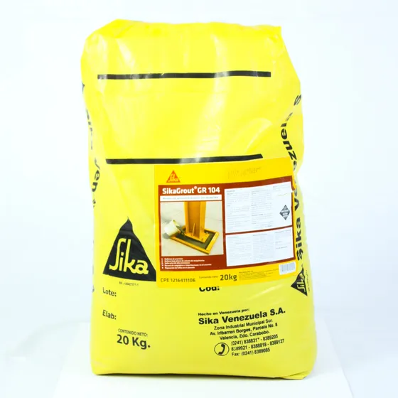 Sika Grout Gr-104 Saco 20kg