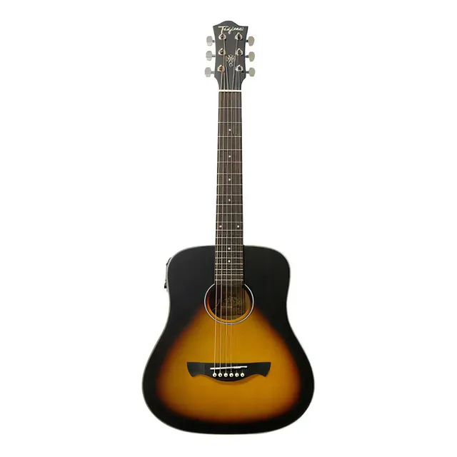 Guitarra electroacústica Baby Tagima Tw15 Eq Steel Drop Sunburst Satin