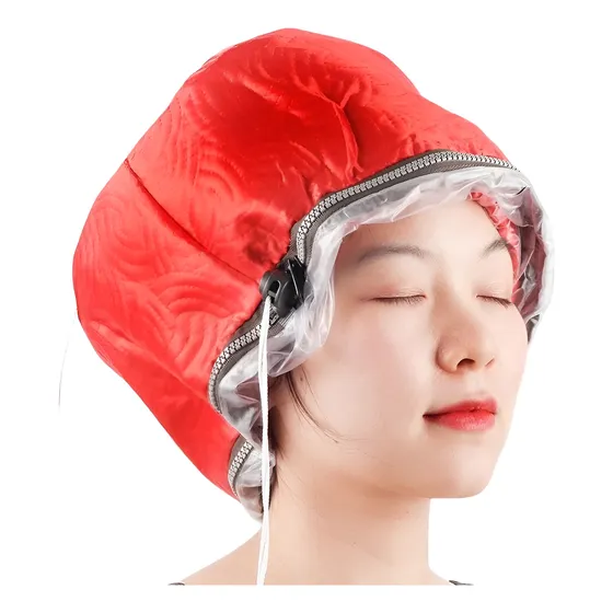 Gorro Térmico Tratamiento Masaje Capilar Con Forro Lavable