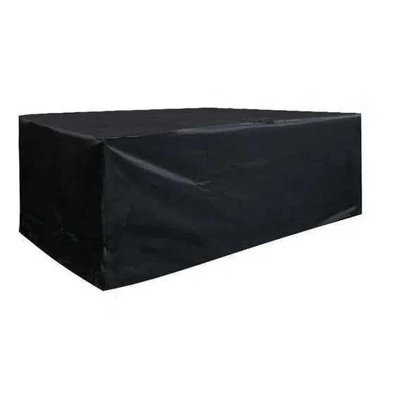 Funda 215x125x65cm, Para Sofá Terraza Tela 420d, Color Negro