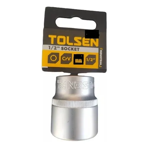 Dado Corto Rachet 1/2  X 13mm   Tolsen