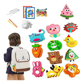 Kit De Criação Montessori Infantil Magic Sewing Toy. Kit De Criação Montessori Infantil Magic Sewing Toy.